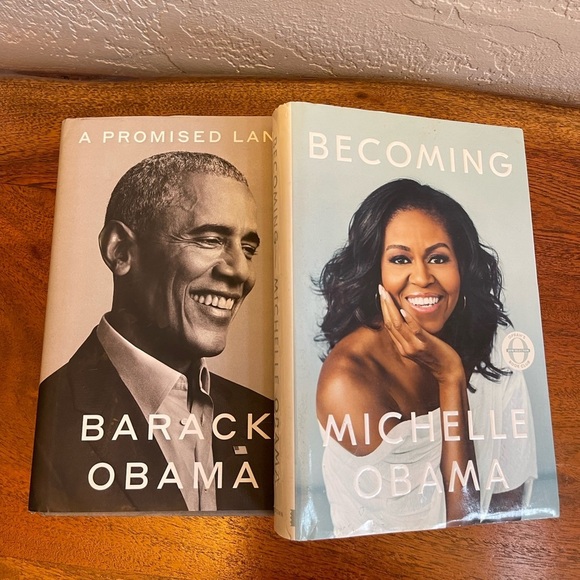 A Promised Land & Becoming Hardcover 2 Book Set of Barack and Michelle Obama - Picture 6 of 6